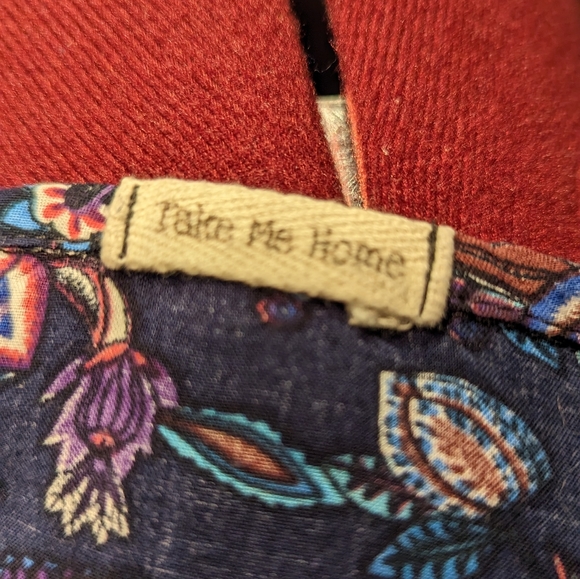 Take Me Home sz6 Fit & Flare Floral Dress - Picture 3 of 3